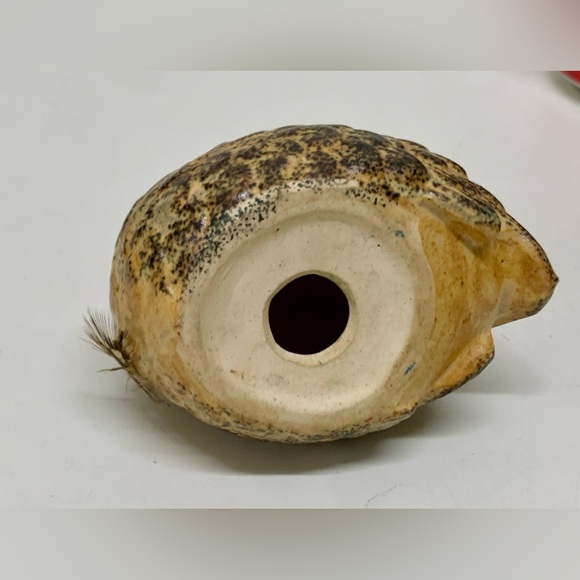 Mid Century Vintage Hand Painted Ceramic Quail Bird Figurine - Picture 5 of 16